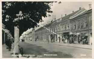 Bild einer Postkarte aus Amstetten