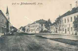 Bild einer Postkarte aus Blindenmarkt
