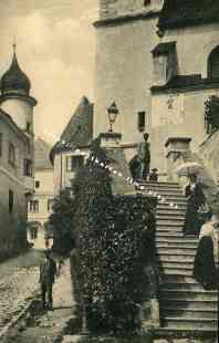 Bild einer Postkarte aus Grein