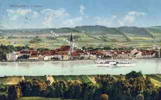 Bild einer Postkarte aus Pöchlarn