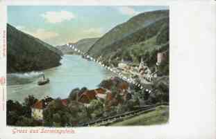 Bild einer Postkarte aus Strudengau